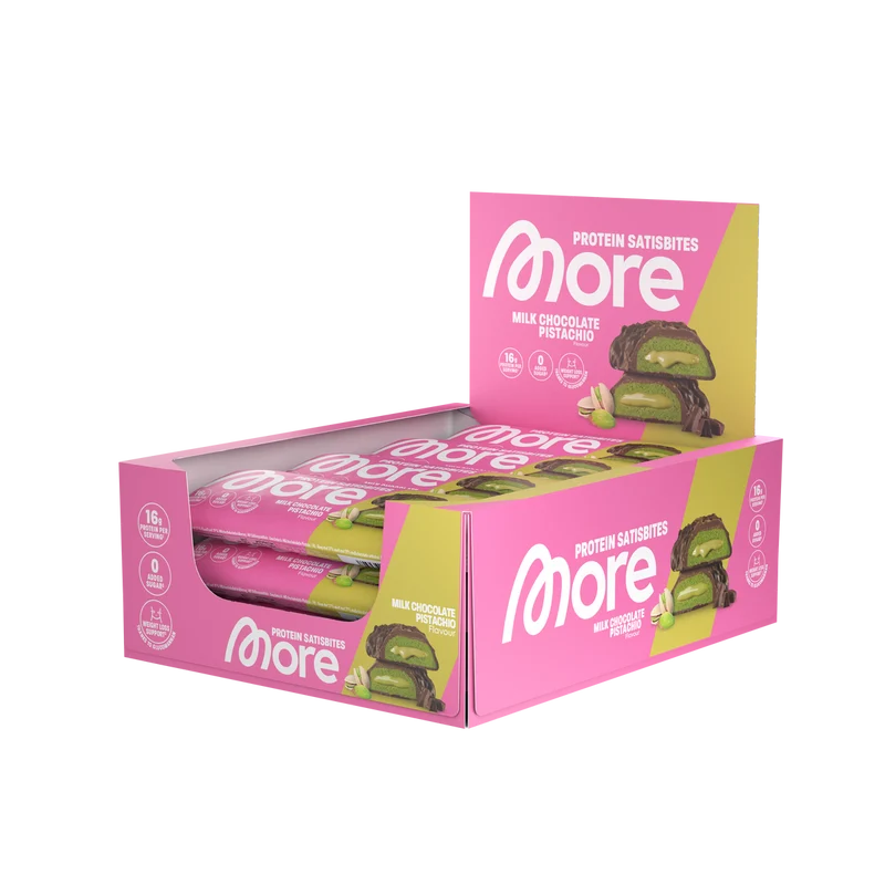 More Nutrition Protein Satisbites 12x50g