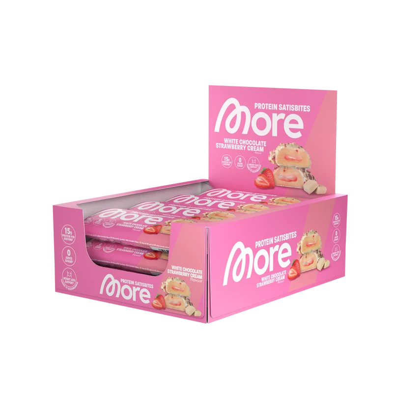 More Nutrition Protein Satisbites 12x50g