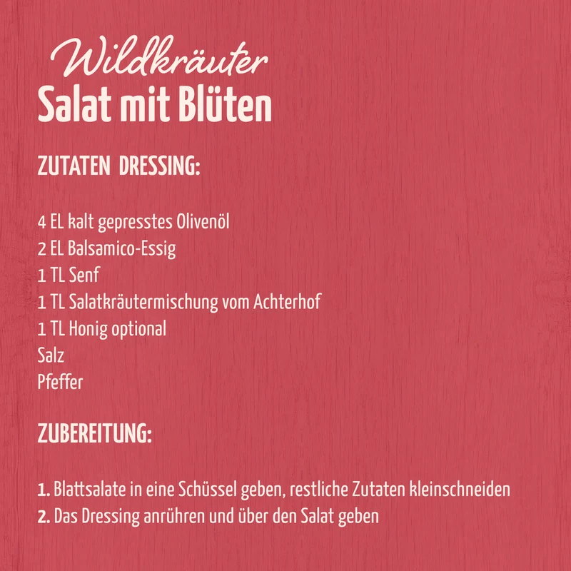 Salatkräuter Gewürzmischung Bio (100g)