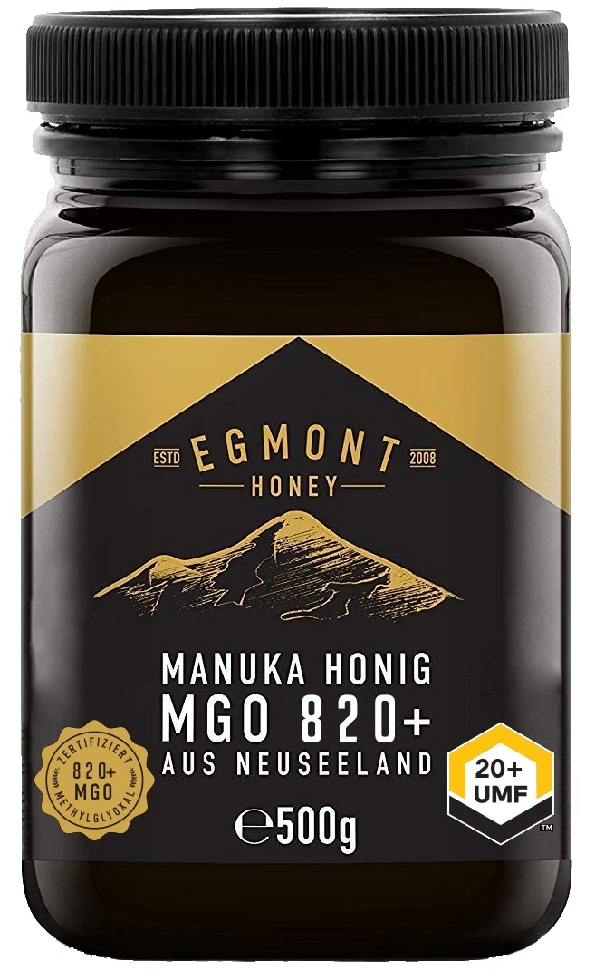 Egmont Manuka Honing MGO 820+ UMF 20+ (500g)