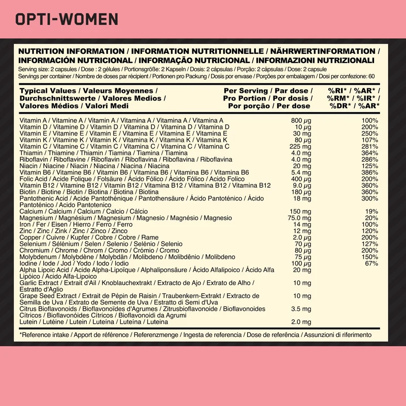 Opti-Women (60 caps)