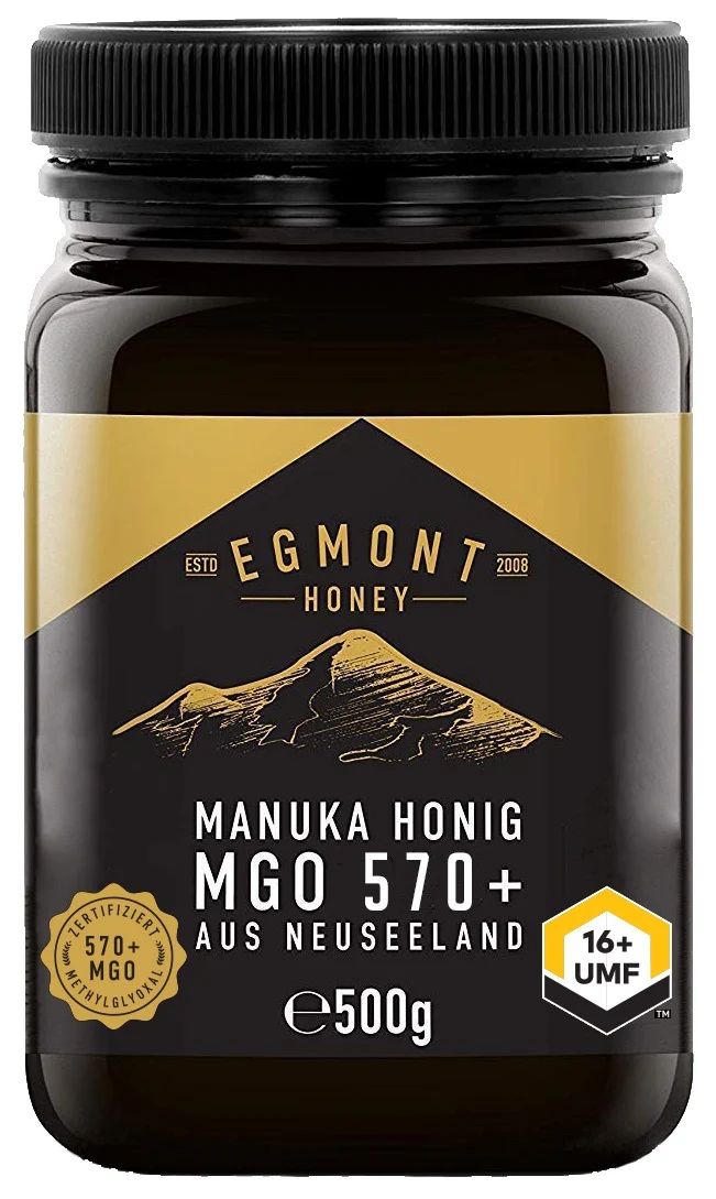 Egmont Manuka Honing MGO 570+ UMF 16+ (500g)