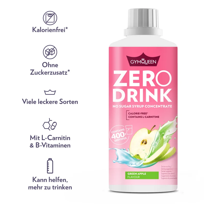 GYMQUEEN Zero Drink (1000ml)