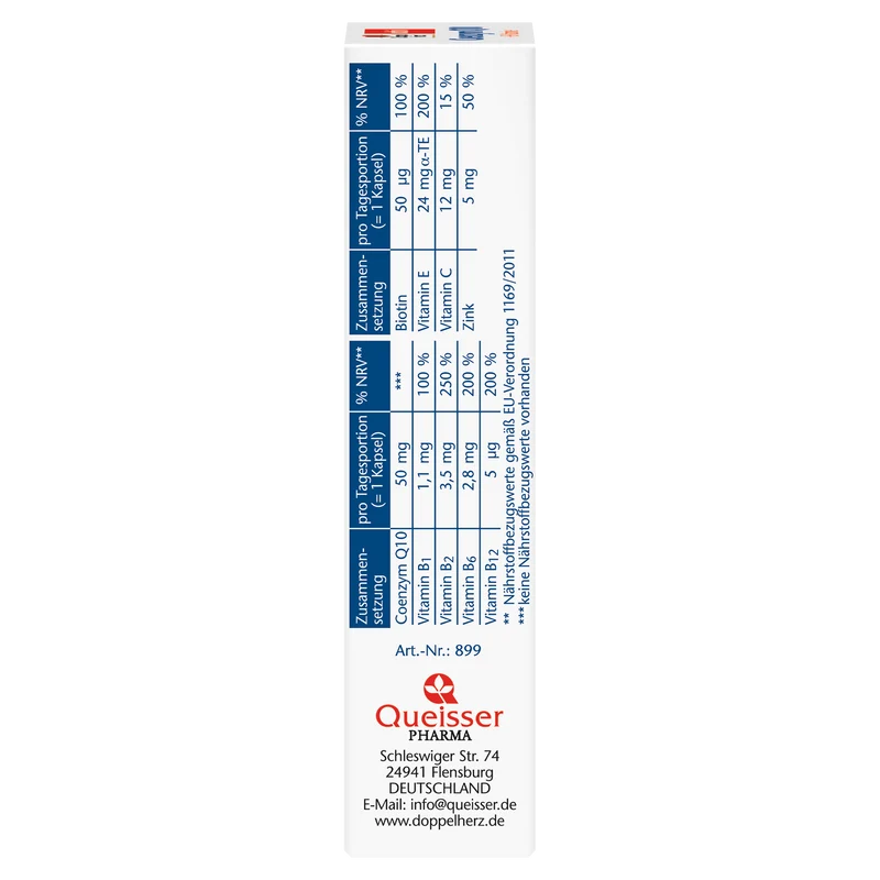 Coenzym Q10 + B-Vitamine (30 Kapseln)