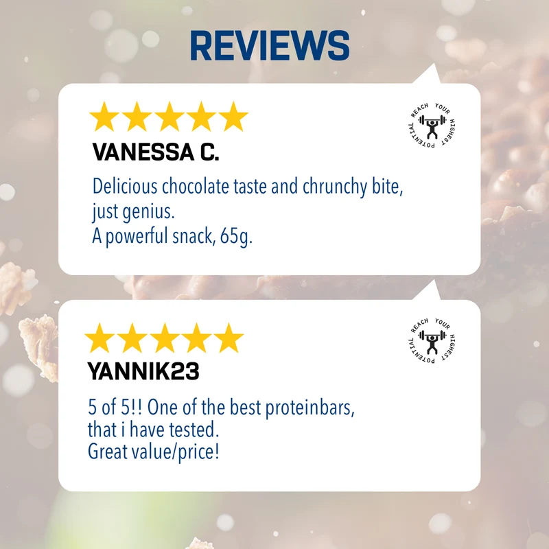 3 x Crunchy Protein Bar Deluxe (elk 12x65g)