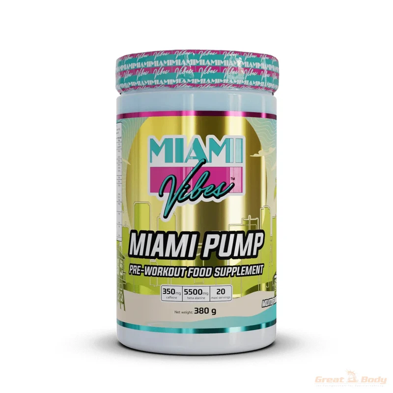 Miami Vibes Miami Pump Pre Workout 380g
