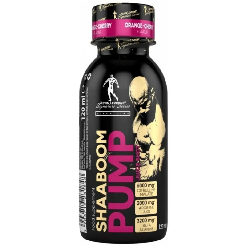 Kevin Levrone Shaaboom Pump Juice Shot 12x120ml