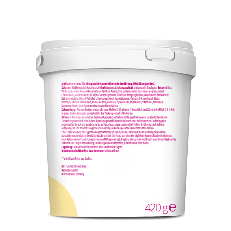 Slim Shake - maaltijdvervangende shake (420g)