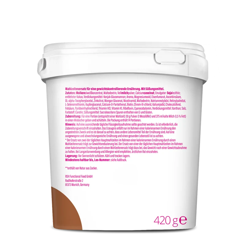 Slim Shake - maaltijdvervangende shake (420g)