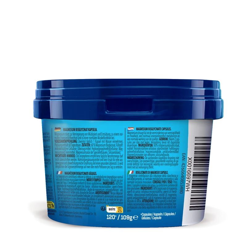 2 x Magnesium Bisglycinate (120 Kapseln)
