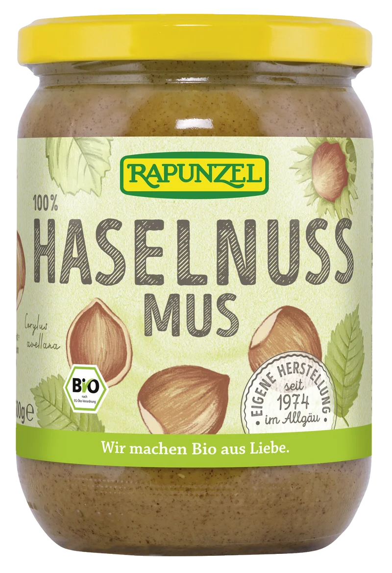 Hazelnut mush bio (500g)
