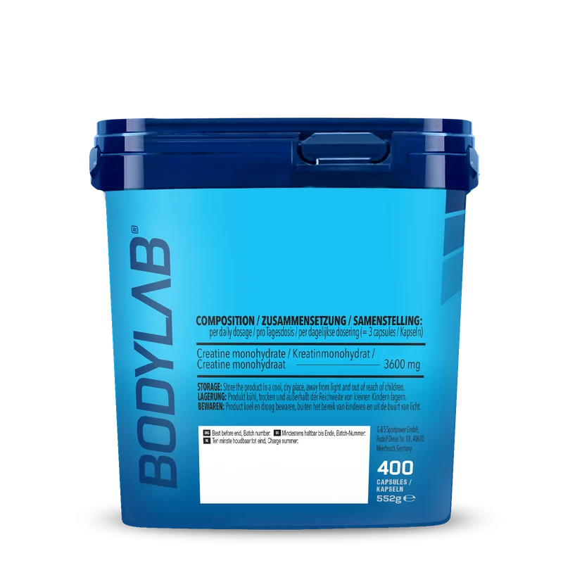 Creatine Monohydrate Mega Caps (400 capsules)