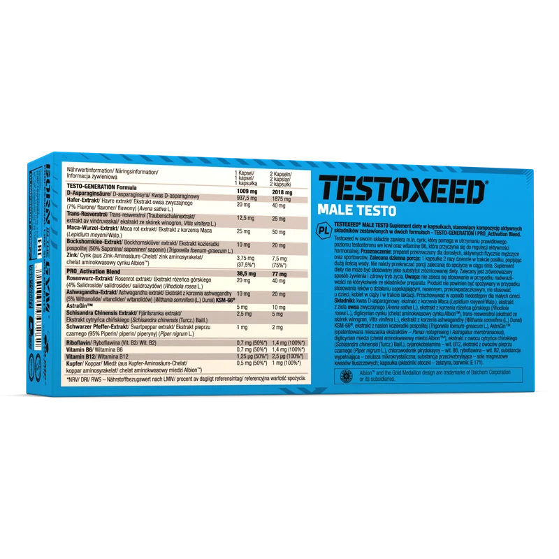 Testoxeed (120 capsules)
