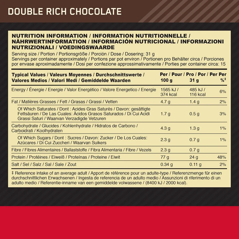 100% Whey Gold Standard (450g)