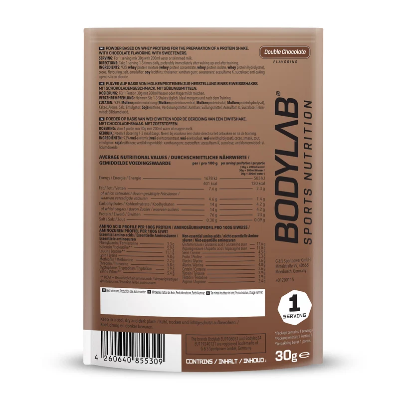 Whey Protein proefpakket (30g)
