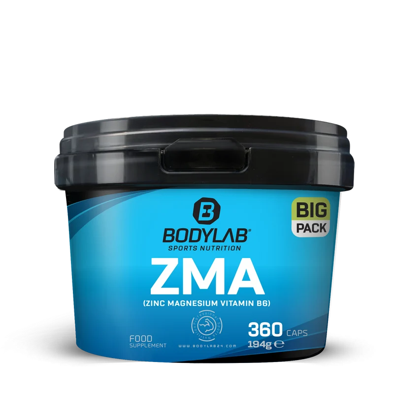 BIG PACK ZMA - Zink-Magnesium-Vitamin B6 (360 capsules)