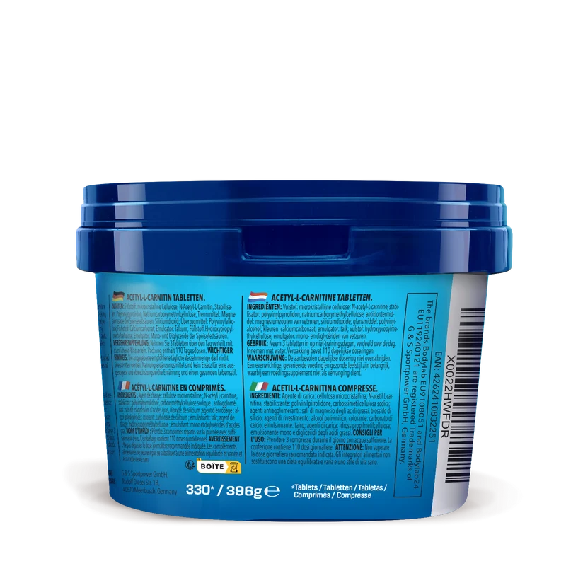 BIG PACK Acetyl L-Carnitine (330 tabletten)