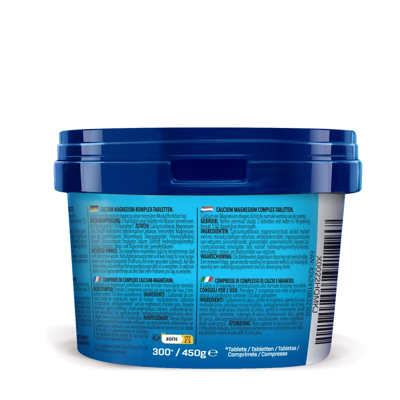 BIG PACK Calcium & Magnesium Complex (300 tabletten)