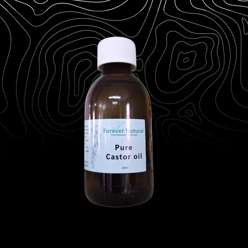 Pure Cold-Pressed Castor Oil (200ml)