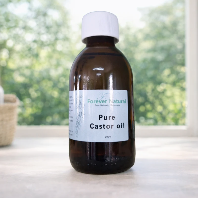 Pure Cold-Pressed Castor Oil (200ml)