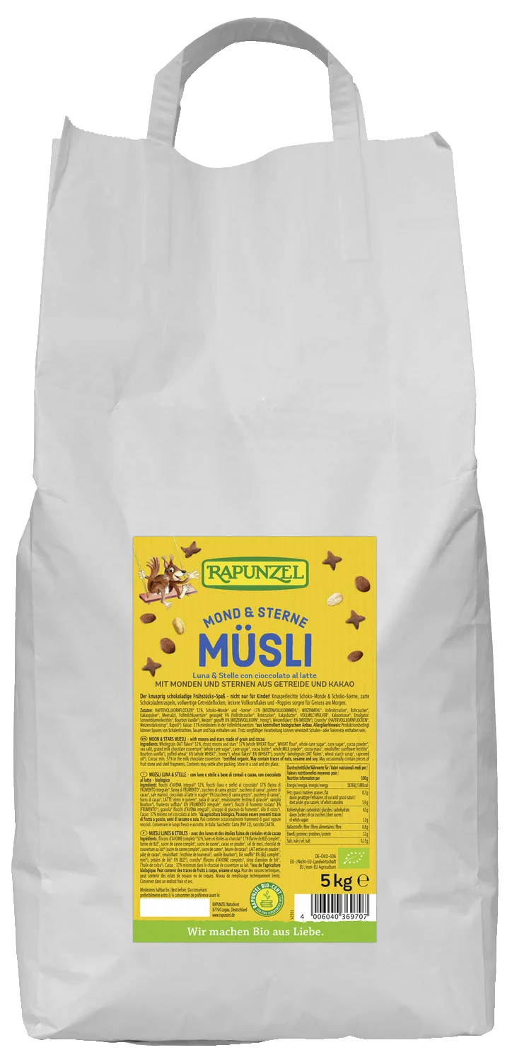 Mond und Sterne Müsli bio (5000g)