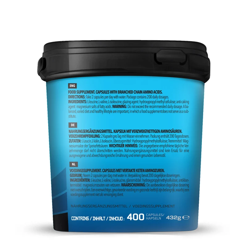 BCAA Mega Caps (400 capsules)