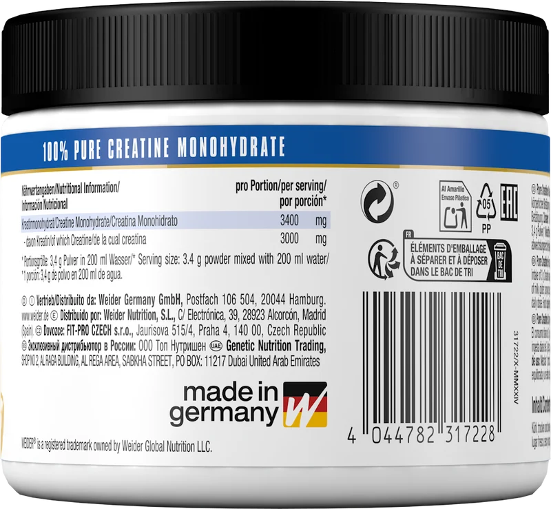 Pure Creatine Creapure® (250g)
