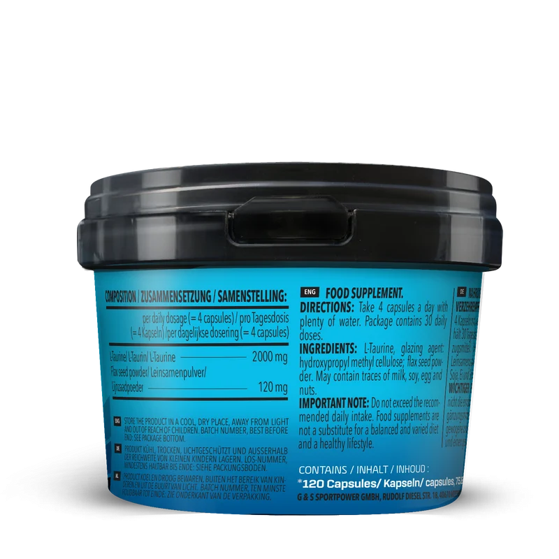 Taurine (120 capsules)