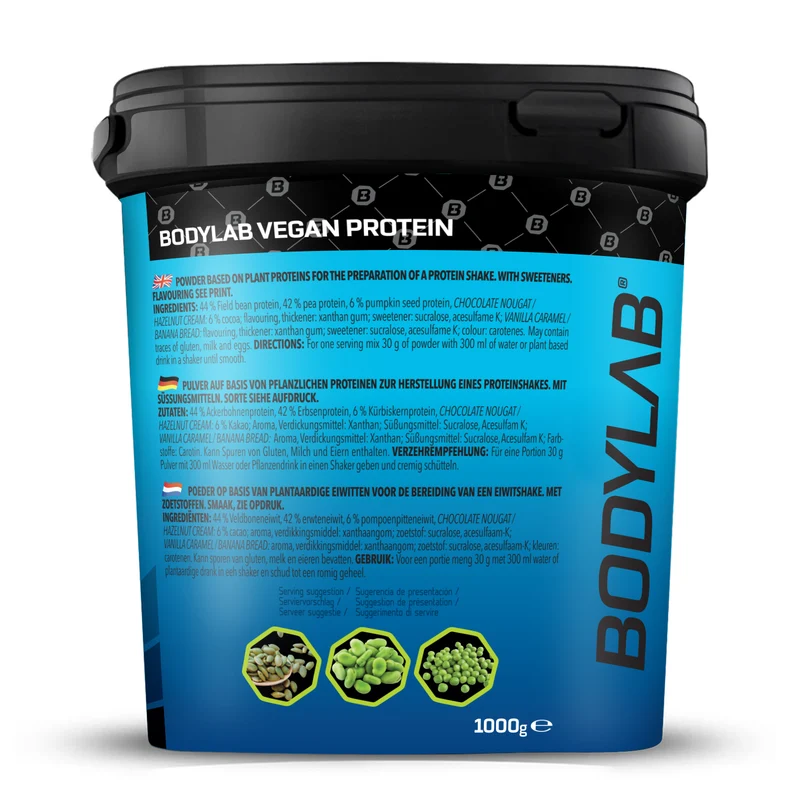 2 x Bodylab24 Vegan Protein (1000g)