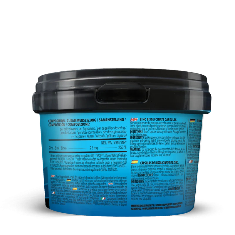 BIG PACK Zinc Bisglycinat (360 capsules)