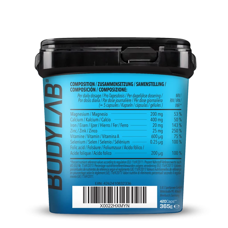 BIG PACK Mineral complex (420 Kapseln)