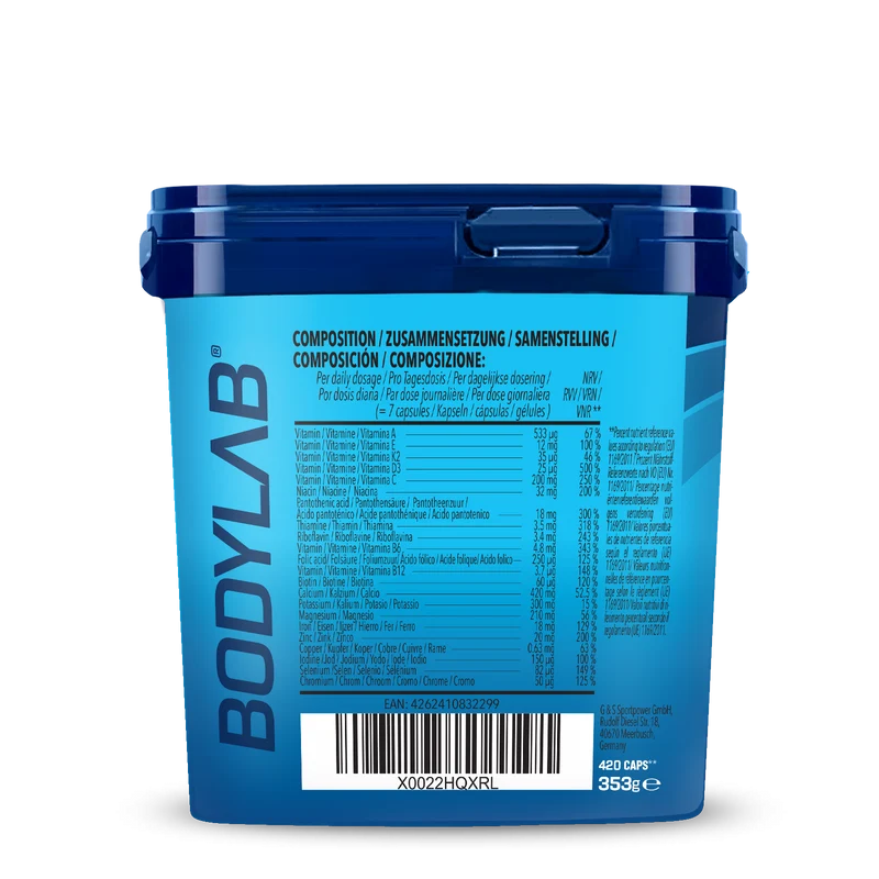 BIG PACK Bodybuilder Stack 2.0 (420 capsules)