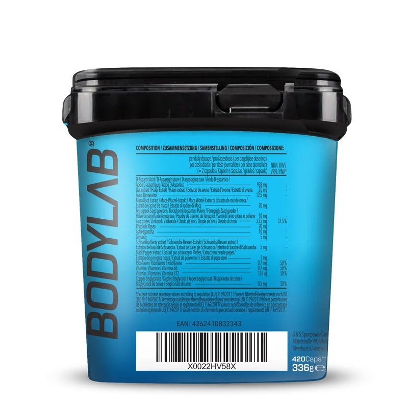 BIG PACK Testo Extreme 2.0 - nieuwe formule (420 capsules)