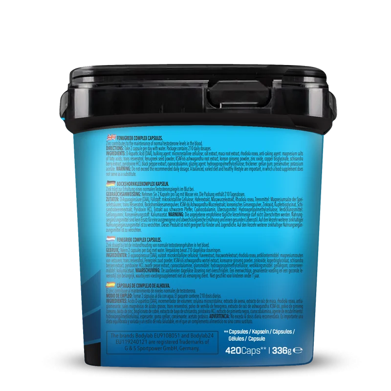 BIG PACK Testo Extreme 2.0 - nieuwe formule (420 capsules)