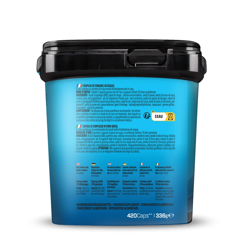 BIG PACK Testo Extreme 2.0 - nieuwe formule (420 capsules)