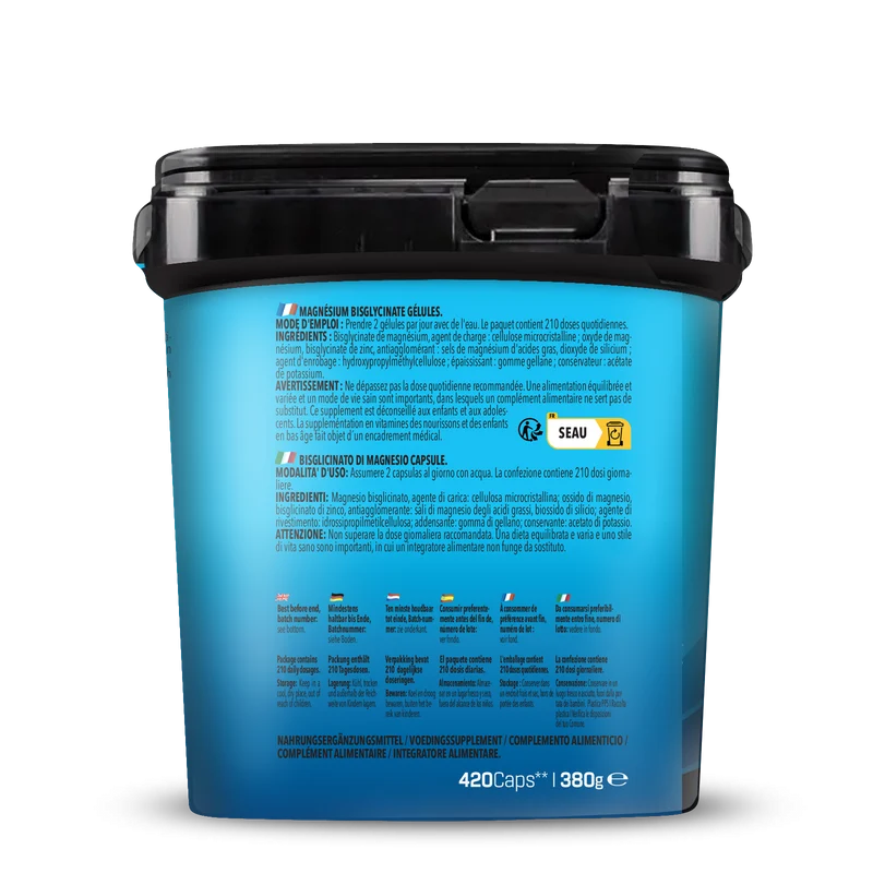 BIG PACK Magnesium Bisglycinate (420 capsules)