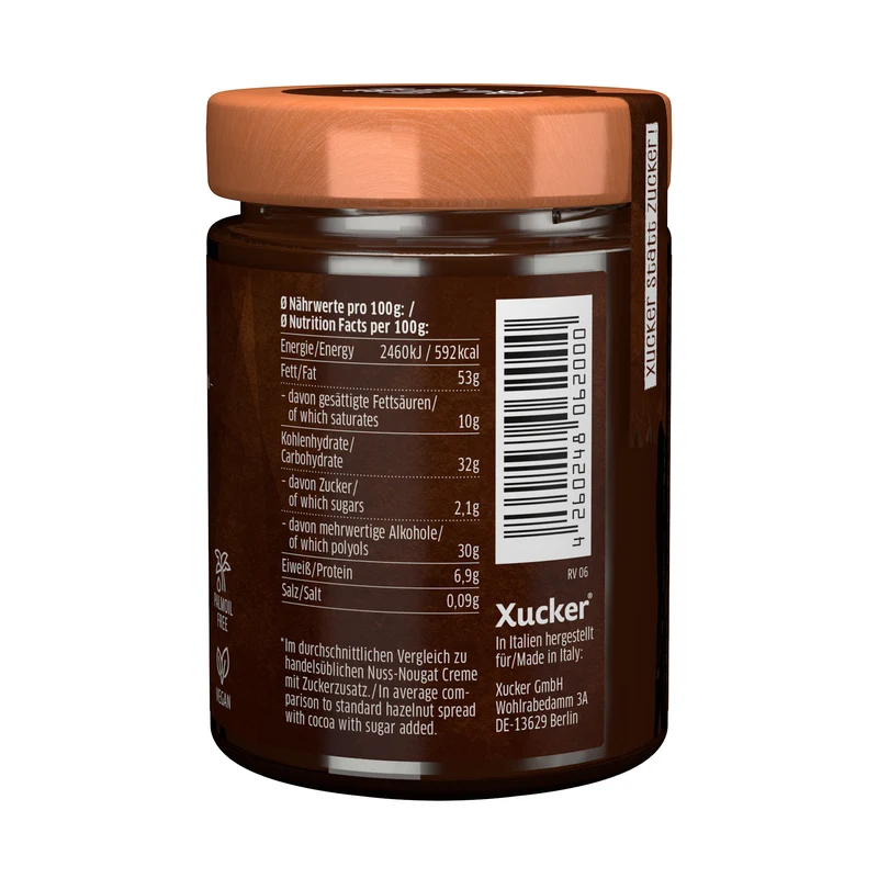 Nut-Nougat Spread with xylitol (300g)
