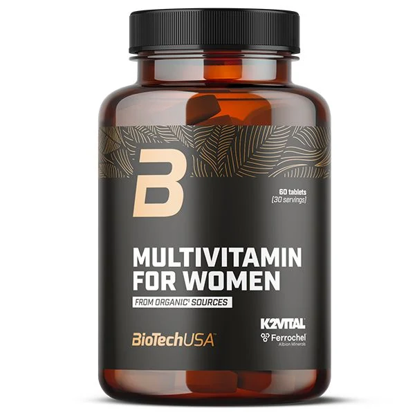 BioTechUSA Organic Multivitamin for Women 60 Tabl.