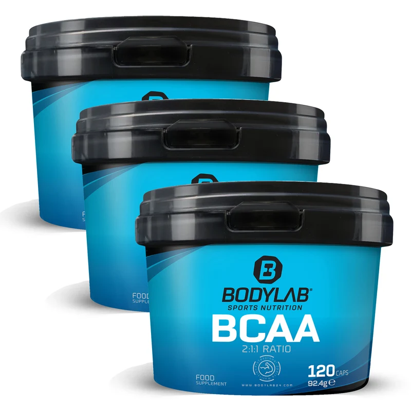 3 x BCAA (120 capsules)