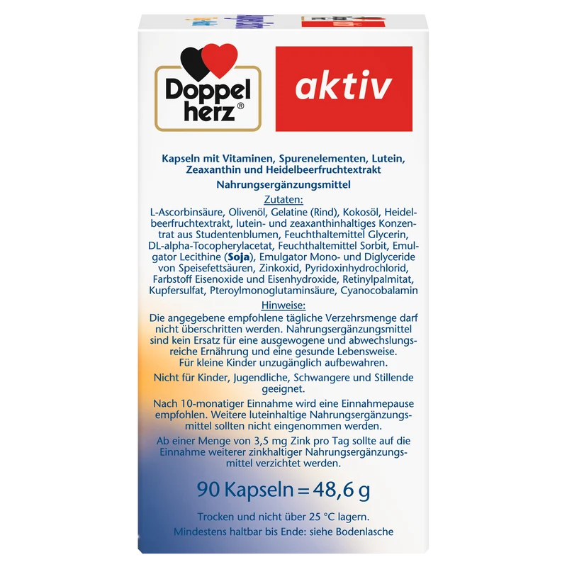 Augen Extra Tag + Nacht (90 Kapseln)