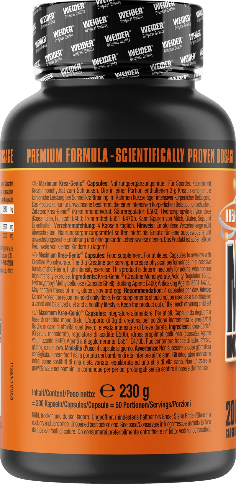 Maximum Krea-Genic (240 caps)
