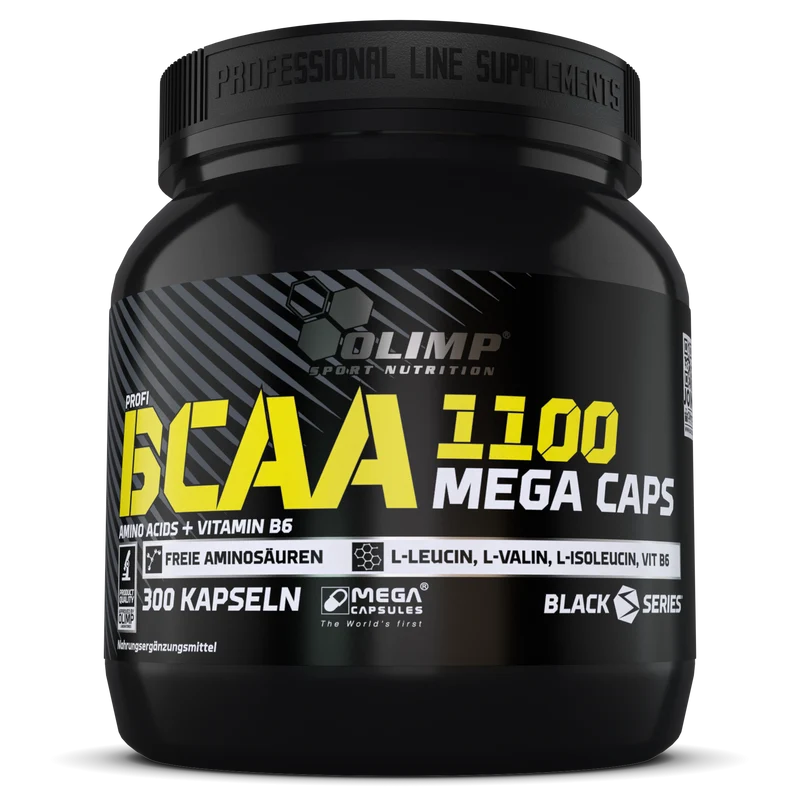 BCAA Mega caps 1100 (300 caps)