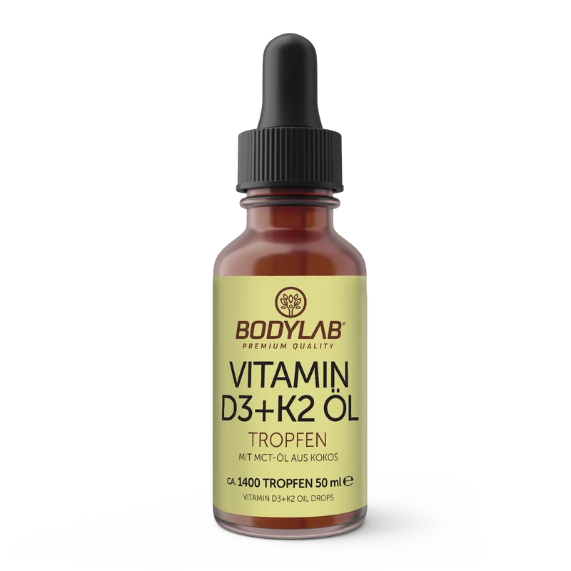 Vitamine D3 + K2 oliedruppels (50 ml)
