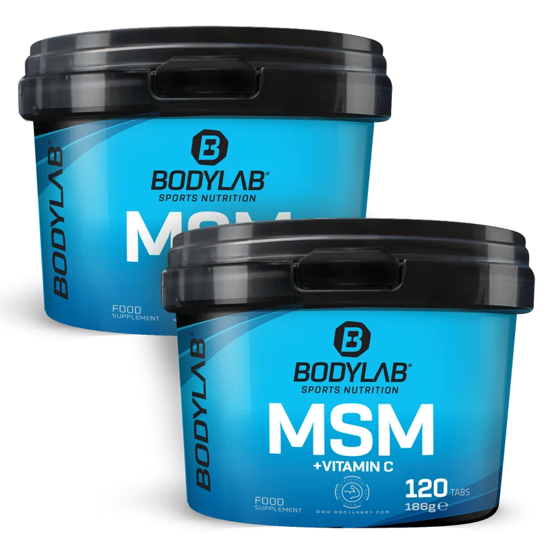 2 x MSM + Vitamine C (120 tabletten)