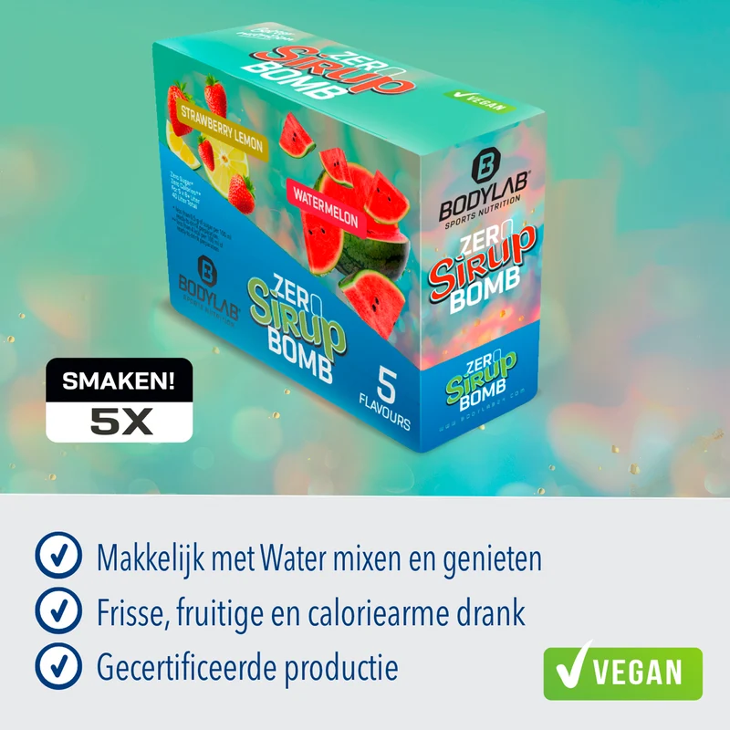 ZERO Sirup BOMB 1.0 - 4.0 Box (5x65ml)