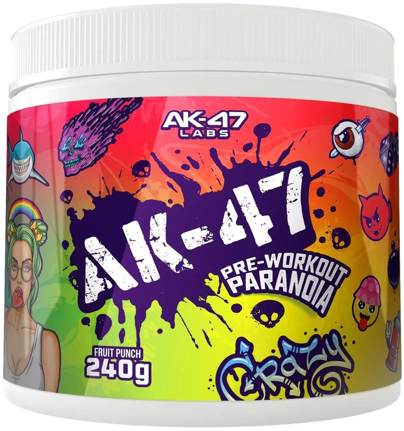 AK47 Labs Pre Workout Paranoia 240g