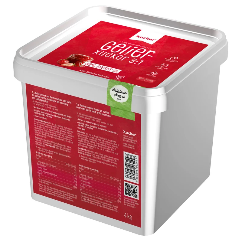 3:1 Geleer-Xucker Xylit (4000g)
