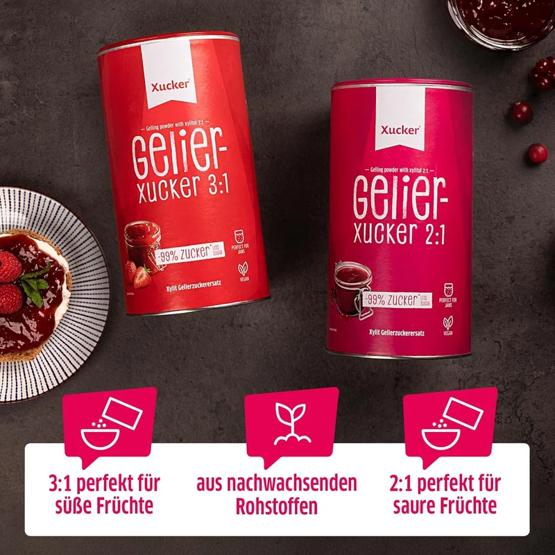 3:1 Geleer-Xucker Xylit (4000g)