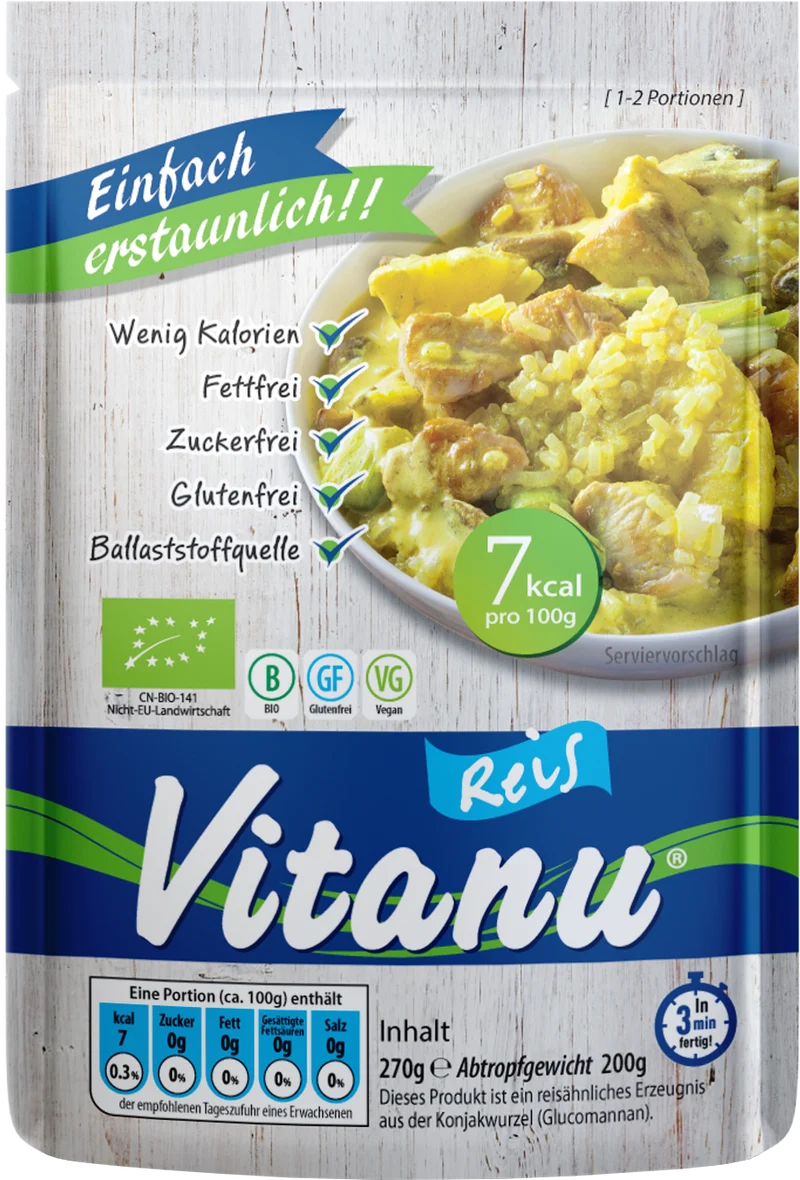 Bio Konjac Rice (270g)