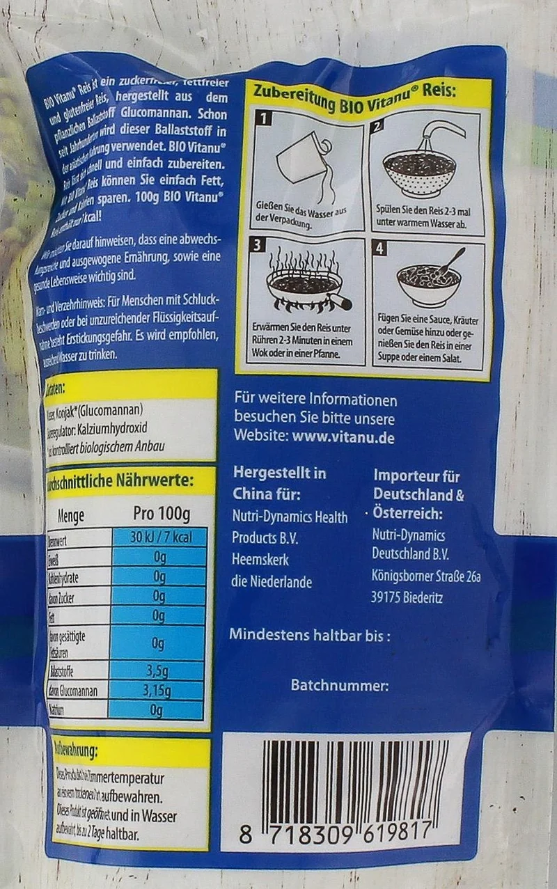 Bio Konjac Rice (270g)